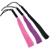 Rimba Silicone Zweep Paars 38 cm