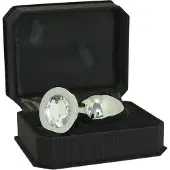 Rimba - Buttplug GROOT met kristal (unisex)