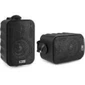 Power Dynamics BGO30 speakerset 3" in/outdoor 60W - Zwart
