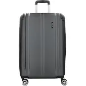 Travelite City M 4-wielige trolley 68 cm grijs