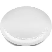 Lyngby Porcelæn Rhombe ovale serveerschaal 35x26,5 cm wit