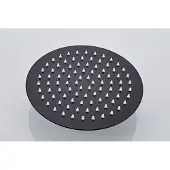 Saniclear Nero hoofddouche 20cm zwart mat