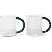 Ferm Living Theeglas Still Clear 340 ml (Set van 2)