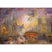 Grafika Puzzel Josephine Wall - Magische Draaimolen - 1500 stukjes, fantasy