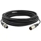 Kramer XLR (M) to XLR (F) Quad Style Mic or Line Level Audio Cable 3m
