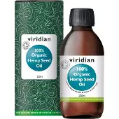 Viridian 100% Organic Hemp Seed Oil | 200 ml