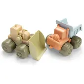 Dantoy BIOplastic bouwvoertuigen, 2 stuks, vanaf 24 maanden