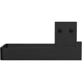 Nichba-Design Toiletrolhouder Zwart - Toiletrolhouders Staal Black - L100101
