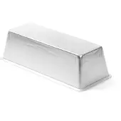 Super Merchant Rechthoekige bakvorm 26x10x7,5 cm van aluminium - 682302