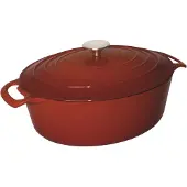 Vogue Ovale Braadpan Rood 5ltr | 24x30cm