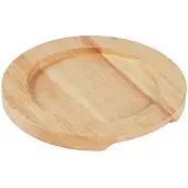 Olympia licht houten onderzetter 21cm
