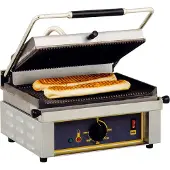 Roller Grill Contact grill Panini enkel, H22 x B39 x L43, 230V / 3kW