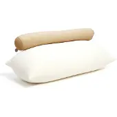 Terapy Toby Zitzak - Zand - 160cm x 25cm x 25cm - Zacht Rekbaar Katoen