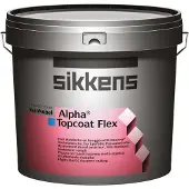 Sikkens Alpha Topcoat Flex | Matte Gevelverf 10 LTR - Wit