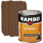 Rambo pantserlak interieur transparant zijdeglans donker noten 750 ml