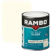 Rambo pantserlak vloer acryl dekkend zijdeglans zuiverwit 750 ml