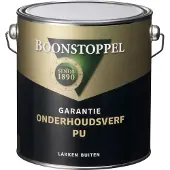 Boonstoppel Garantie Onderhoudsverf PU | Hoogglans Lakverf Buiten 2,5 LTR - Wit