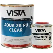 Vista Aqua 2K PU Clear Mat | Blanke Lak 5 KG