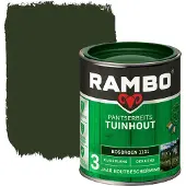 Rambo Pantserbeits Tuinhout zijdeglans dekkend bosgroen 750 ml