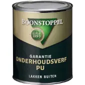 Boonstoppel Garantie Onderhoudsverf PU | Hoogglans Lakverf Buiten 1 LTR - Wit