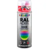 Motip Acryl Hoogglans RAL3002 Karmijn Rood 400 ML