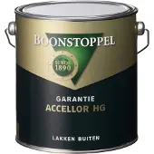 Boonstoppel Garantie Accellor Hoogglans | Sneldrogende Lakverf Buiten 2,5 LTR - Wit