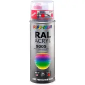 Motip Acryl Hoogglans RAL9005 Diep Zwart 400 ML