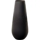 Villeroy & Boch Vaas Manufacture Collier Noir Carre Lang