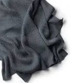 Design House Stockholm Pleece deken 140x160 cm Donkergrijs