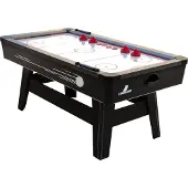 Cougar Hattrick Hero Airhockeytafel 6ft in zwart & rood | Airhockey incl. accessoires | Voor kinderen & volwassenen