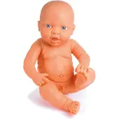 Bayer - Babypop Newborn Baby 42 cm - Jongen