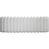 DBKD Mist bloempot ovaal White