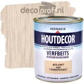 Hermadix Houtdecor Transparant Melk Wit 658 750 ML
