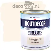 Hermadix Houtdecor Dekkend Gebroken Wit 601 750 ML