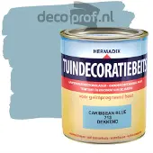 Hermadix Tuindecoratiebeits Dekkend Caribbean Blue 713 750 ML