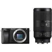 Sony Alpha A6100 systeemcamera Zwart + 70-350mm f/4.5-6.3 G