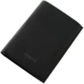 OXMOX portemonnee New Cryptan Kombibörse Pure Print Black Black zwart