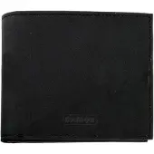 OXMOX portemonnee New Cryptan Querscheinbörse Pure Print Black Black zwart
