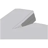 Kayori Split Topper Hoeslaken Shizu Zilvergrijs (Percal)-160 x 200 cm