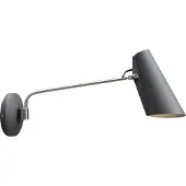 Northern Birdy wandlamp grijs-metallic