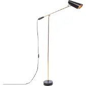 Northern Vloerlampe , BIRDY, Zwart, Woonkamer, Metaal, Designer