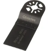 On24 Qblades UN03 Multitoolzaagblad Bim 34X40mm 10+1 stuk gratis