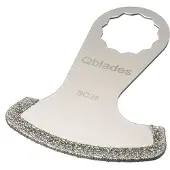 Bouwsales Qblades SC35 Diamant Sikkel 58mm 2mm 1St