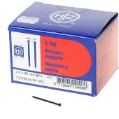 Hoenderdaal Draadnagel Staal Geblauwd Bombekop 2.0X40 | 1 kg - 8003.19.00610