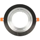Ledin LED Inbouwspot - zwart - Zaagmaat - 140mm