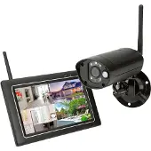 SEC24 Draadloos beveiligingssysteem met camera en touchscreen CWL401S