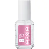 essie Top Coat matte about you - Matte nagel Transparant