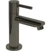 Best design Toiletkraan Moya Uitloop Recht 14 cm 1-hendel Gunmetal