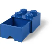 LEGO Opbergbox Brick 4 Blauw 22