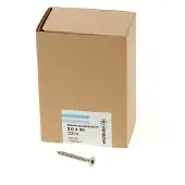 Hoenderdaal Spaanplaatschroef Rvs-A2 Pk PZ2 5.0X45 | 200 stuks - 0203.30.41801